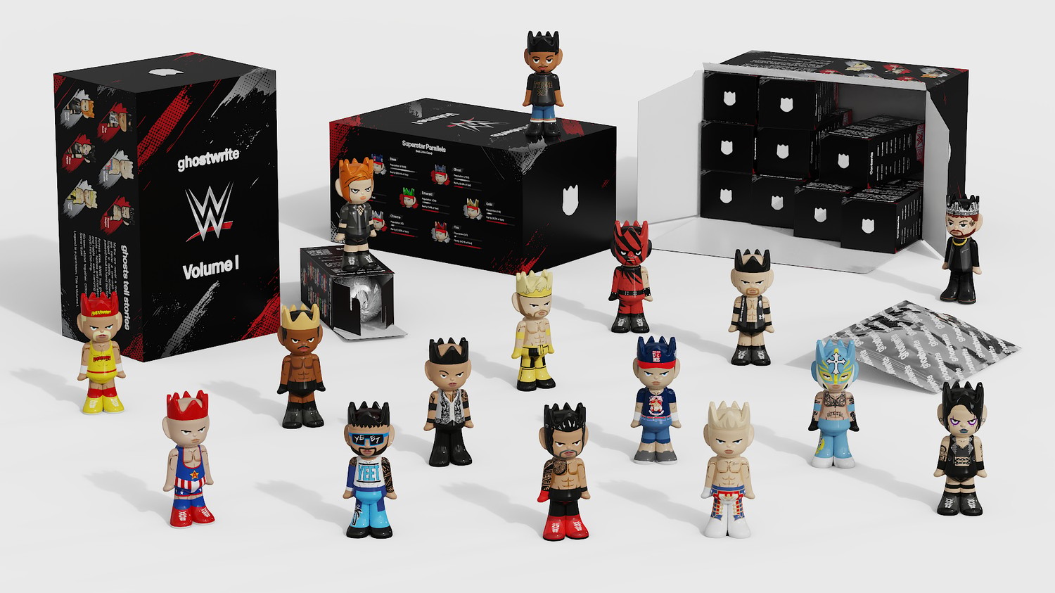 ghostwrite x WWE "Volume I" Case of 12, 100% (2026)
