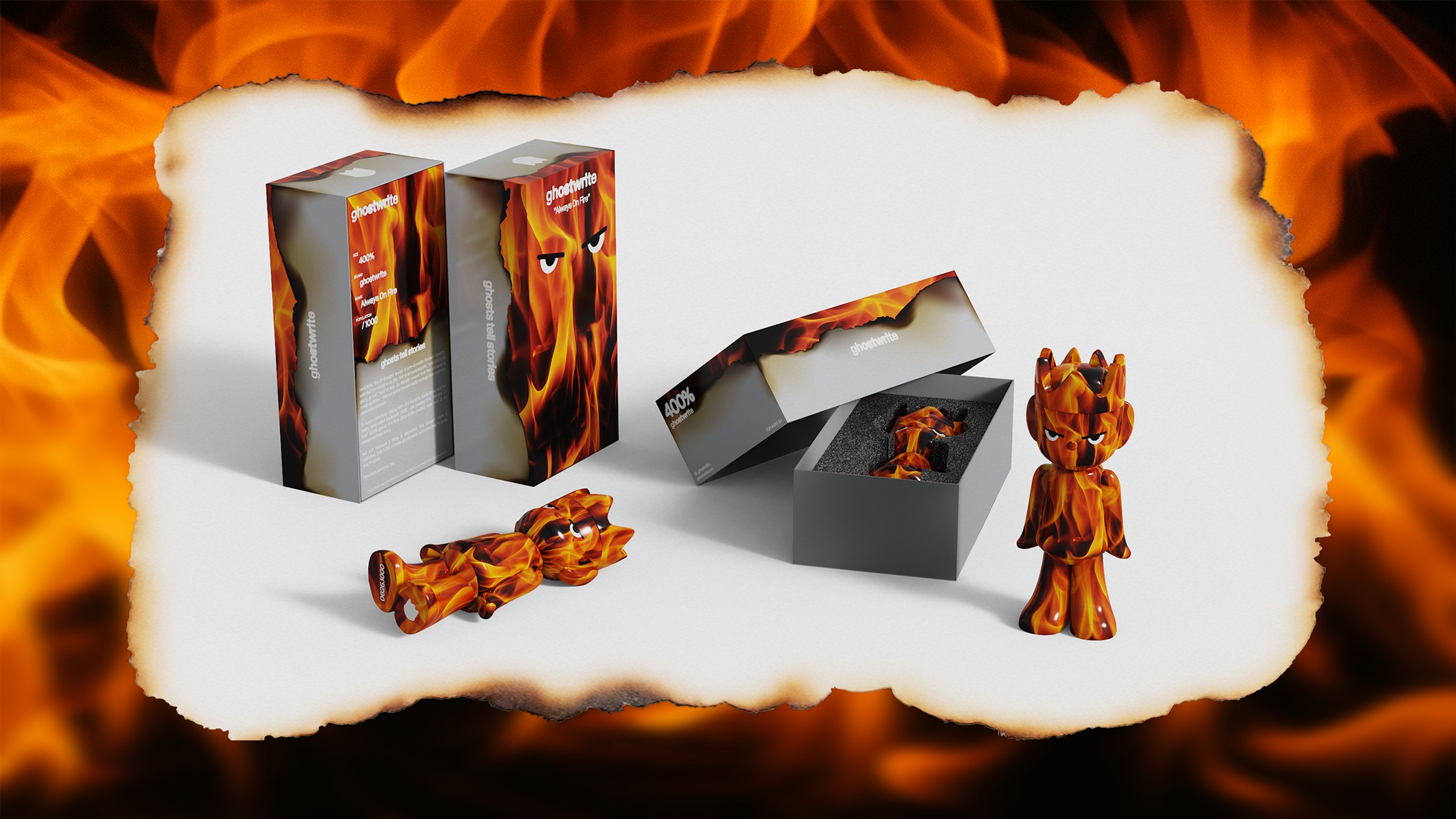 "Always On Fire" ghost 400%