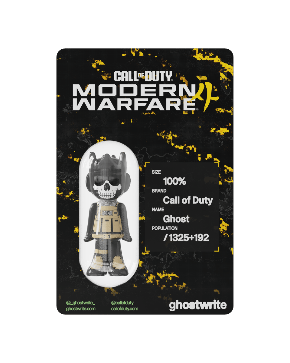 ghostwrite x Call Of Duty "Ghost"