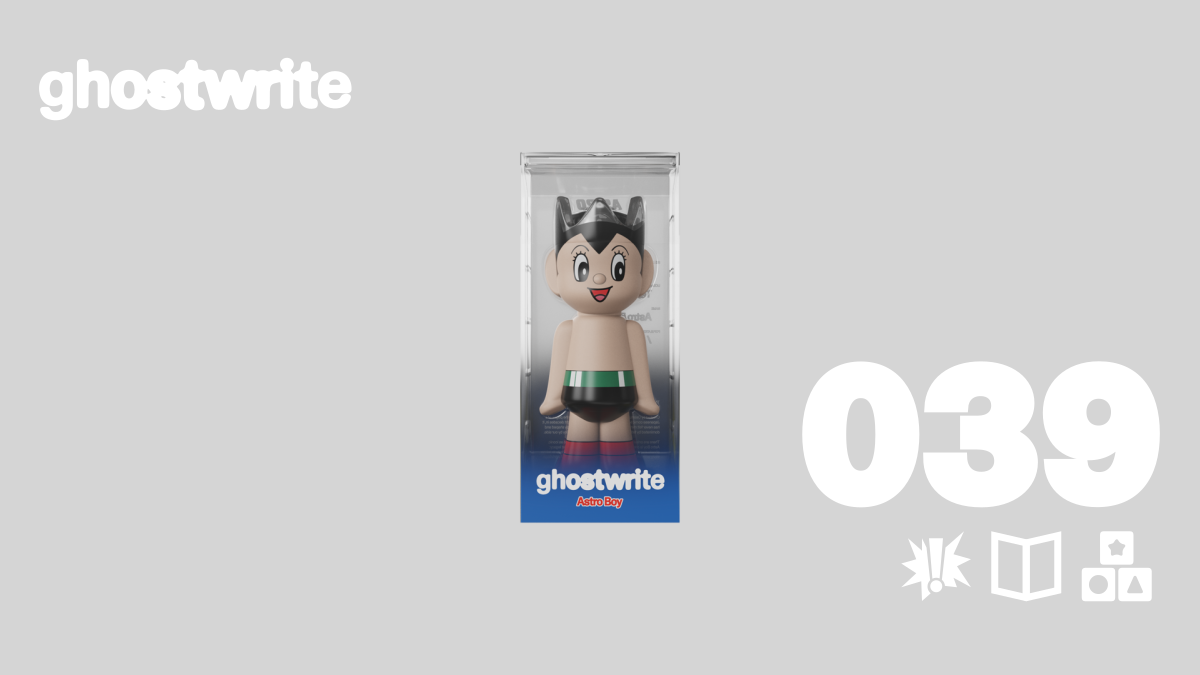 ghostwrite x Astro Boy “Astro Boy” 400% (2025) - ghostwrite